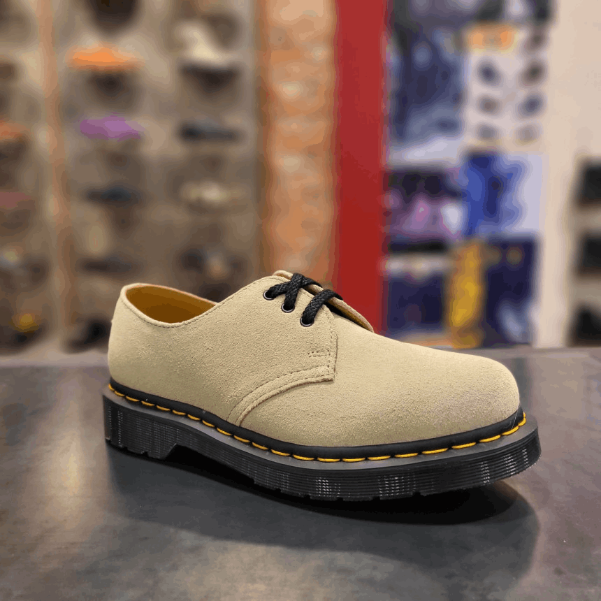 商品Dr. Martens|【Brilliant|包邮包税】马汀博士 马丁靴 翻毛皮休闲鞋 1461 Warm Sand E.H Suede 27458268,价格¥840,第2张图片详细描述