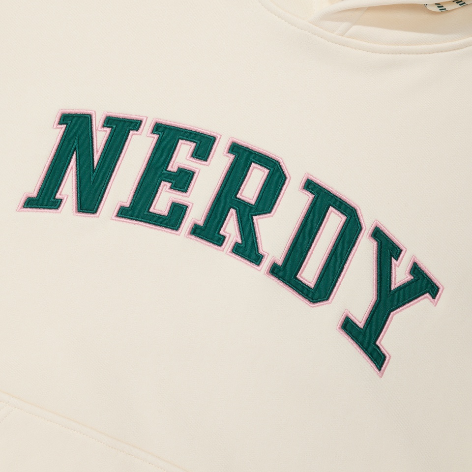 商品NERDY|【享贝家】NERDY 新款情侣款连帽卫衣运动卫衣 奶白\深绿色\白色\藏蓝色（预售款，10天发货）PNEF22KE12/藏蓝色PNEF22KE121604,价格¥290,第6张图片详细描述