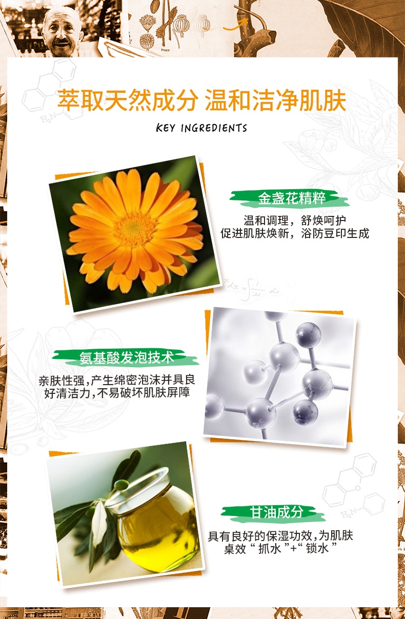 商品[国内直发] Kiehl's|科颜氏金盏花四件套 爽肤水75ml+面霜50ml+洁面啫喱30ml+面膜14ml,价格¥406,第12张图片详细描述