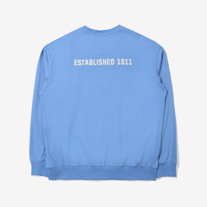 商品Fila|【享贝家】FILAESTABLISHED 1911男士运动休闲卫衣白色/蓝色/绿色/米色FS2POE1111X（特价活动款）,价格¥186,第4张图片详细描述