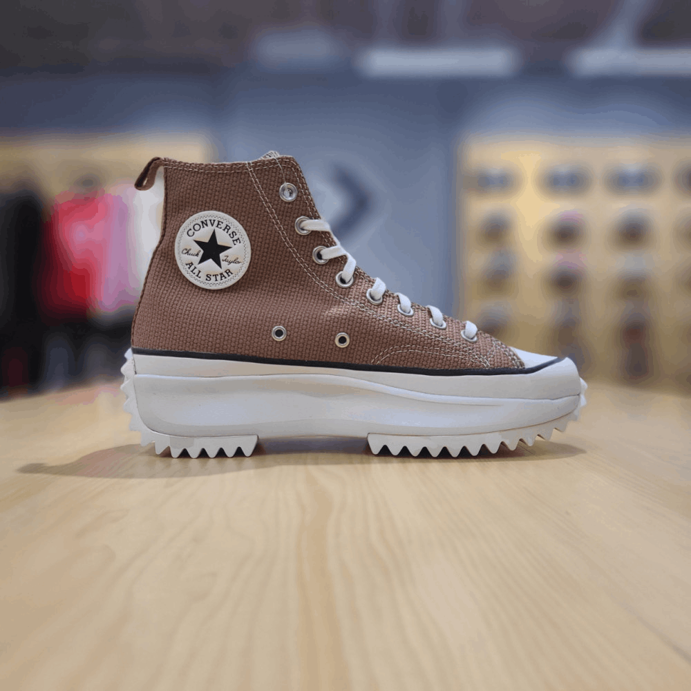 商品【预售商品15天发货】 Converse|【韩国直邮|包邮包税】匡威[RUN STAR HIKE HI ROSE TAUPE/WHITE/EGRET 171090C共用 Converse Runstar HIKE TAUPE高帮帆布鞋,价格¥492,第1张图片详细描述