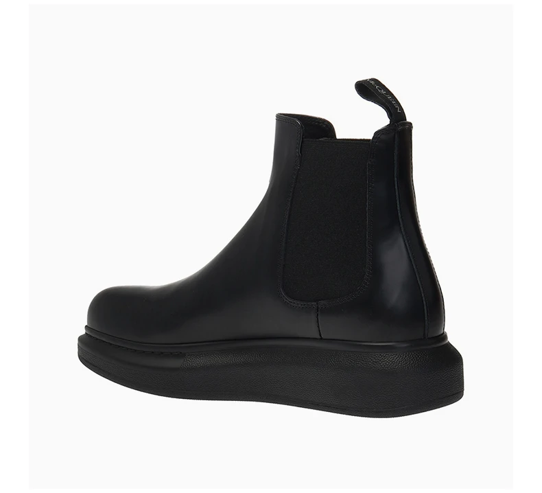 商品[国内直发] Alexander McQueen|ALEXANDER MCQUEEN 黑色女士踝靴 586398-WHX52-1000,价格¥2930,第6张图片详细描述