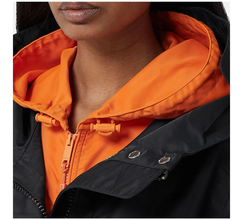 商品[国内直发] Burberry|BURBERRY 黑色女士大衣 8038707,价格¥5111,第7张图片详细描述