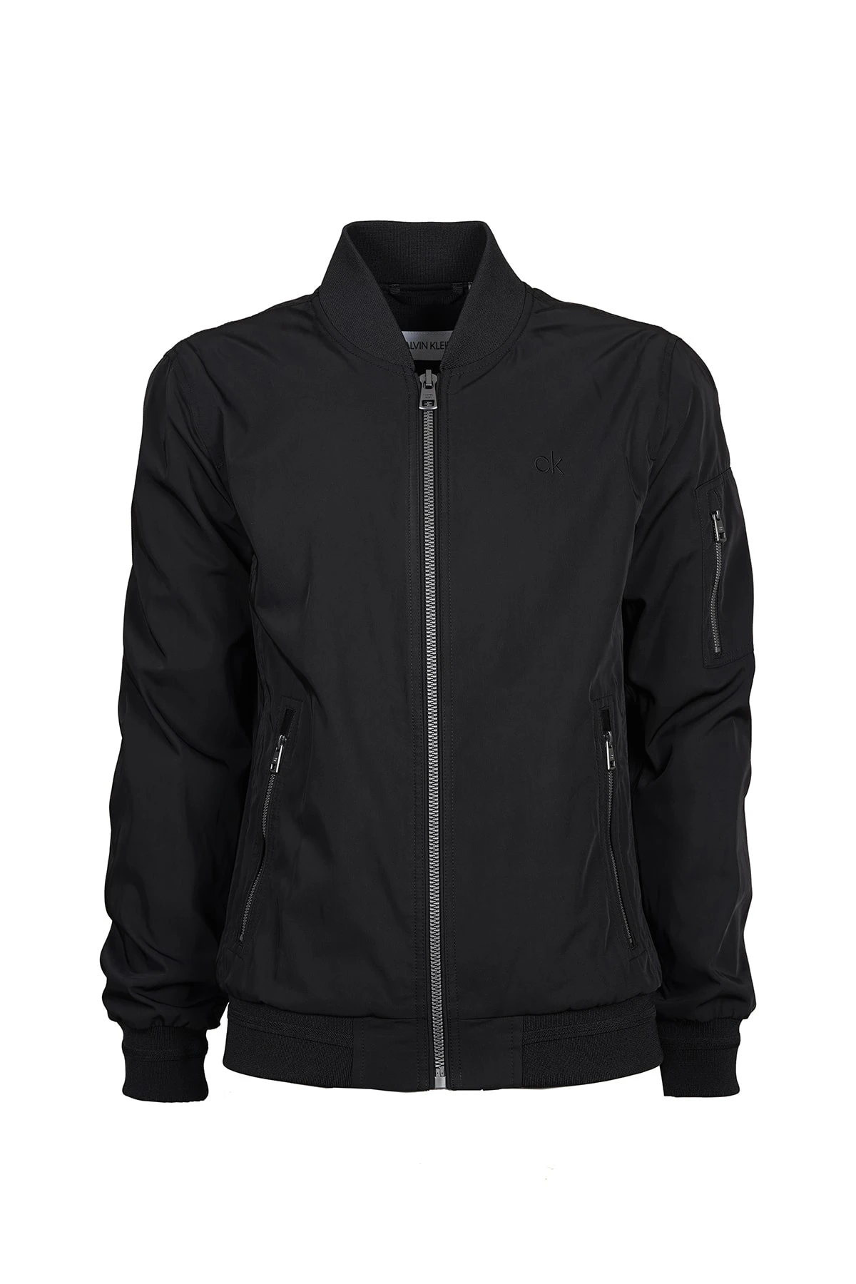 商品[国内直发] Calvin Klein|CALVIN KLEIN 黑色男士外套 CM107904-BLACK,价格¥600,第1张图片详细描述