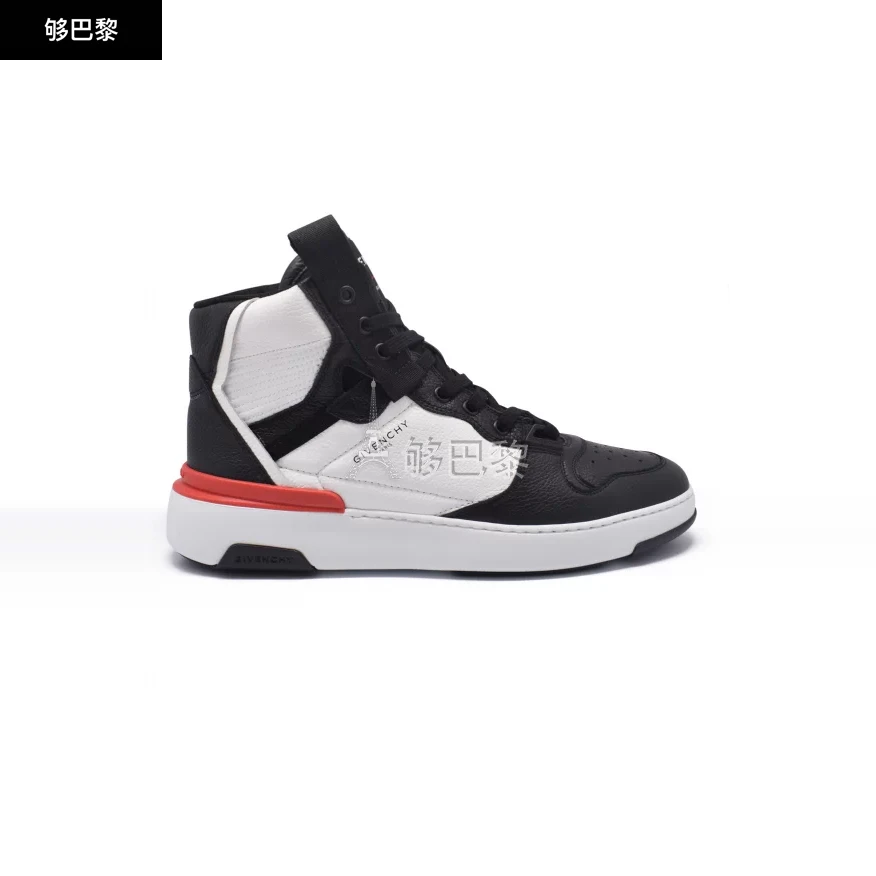 商品Givenchy|【特惠7.8折】【预售】 男士 休闲运动鞋 High sneakers Wing 4010  BH002JH0K6004 ,价格¥5117,第2张图片详细描述