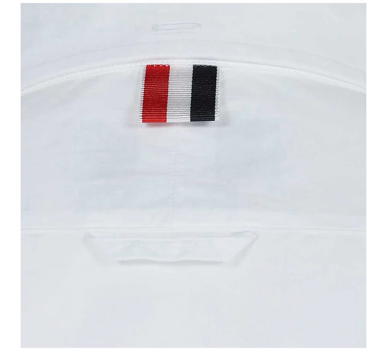 商品Thom Browne|THOM BROWNE 白色男士衬衫 MWL010E-03113-100,价格¥2450,第6张图片详细描述