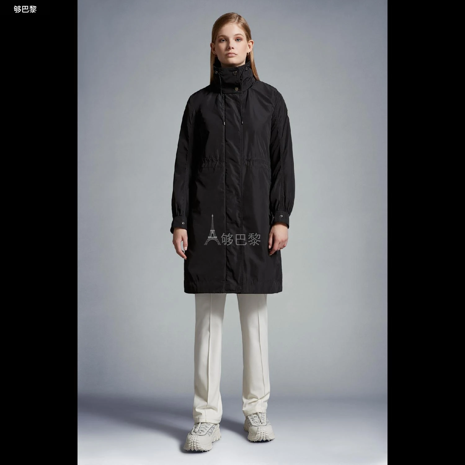 商品Moncler|包邮包税【预售7天发货】 MONCLER盟可睐 24春夏 女士 大衣 KOUROU PARKA COAT J10931C000165979X999,价格¥10271,第6张图片详细描述