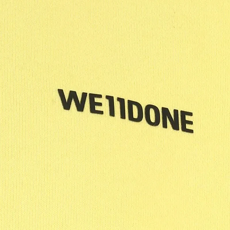 商品[国内直发] We11done|WE11DONE 黄色男士卫衣/帽衫 WD-TP2-20-717-U-YE 【韩国产地商品，大陆地区收货约30-40天】,价格¥1136,第2张图片详细描述