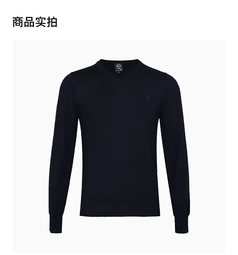 商品[国内直发] Alexander McQueen|ALEXANDER MCQUEEN 黑色男士针织衫/毛衣 317228-RAN01-1000,价格¥828,第4张图片详细描述