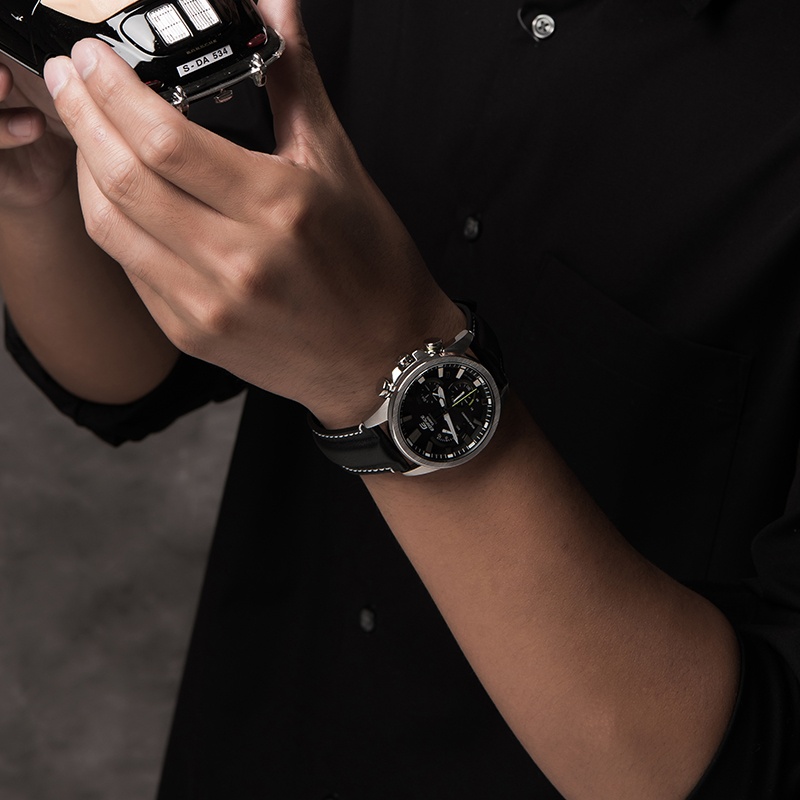 商品[国内直发] Casio|卡西欧手表简洁运动设计风格 100米防水 太阳能动力和电量指示符功能,价格¥1422,第5张图片详细描述
