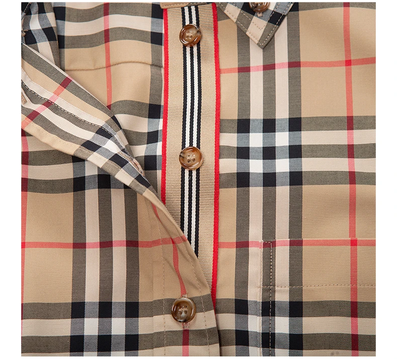 商品Burberry|BURBERRY 格纹女士衬衫 8022284,价格¥2881,第9张图片详细描述
