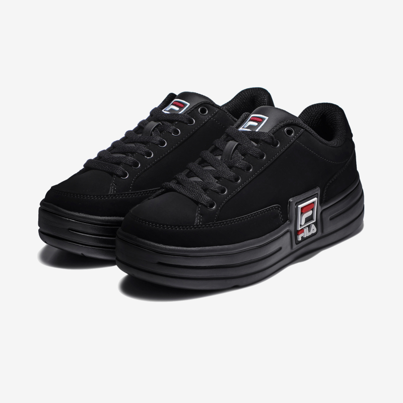 商品Fila|【享贝家】（预售款）斐乐FILA 新款板鞋休闲鞋 男女同款 黑色 1TM00622D001,价格¥282,第7张图片详细描述