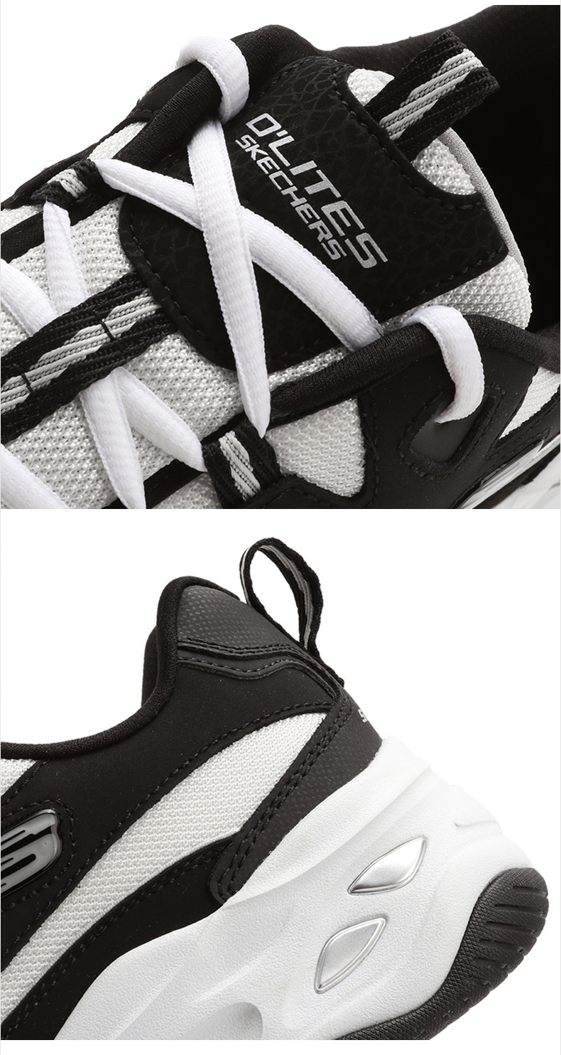 商品[国内直发] SKECHERS|熊猫鞋 D'LITES 4.0男士运动休闲鞋 老爹鞋,价格¥429,第4张图片详细描述