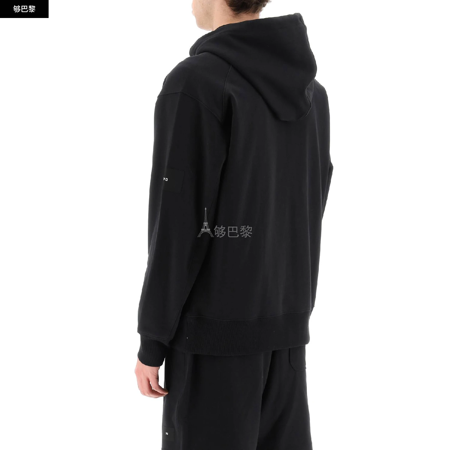 商品Y-3|【特惠8.8折】【预售】 2023春夏 男士 卫衣 卫衣 1862898  H44785BLACK ,价格¥2990,第5张图片详细描述