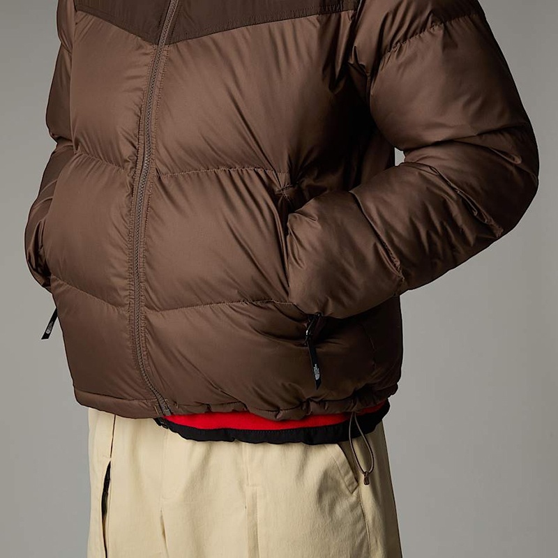 商品The North Face|北面24新款 男士黑色涤纶徽标拉链头羽绒服 NF0A853I-JK3（五色可选）,价格¥2615,第21张图片详细描述
