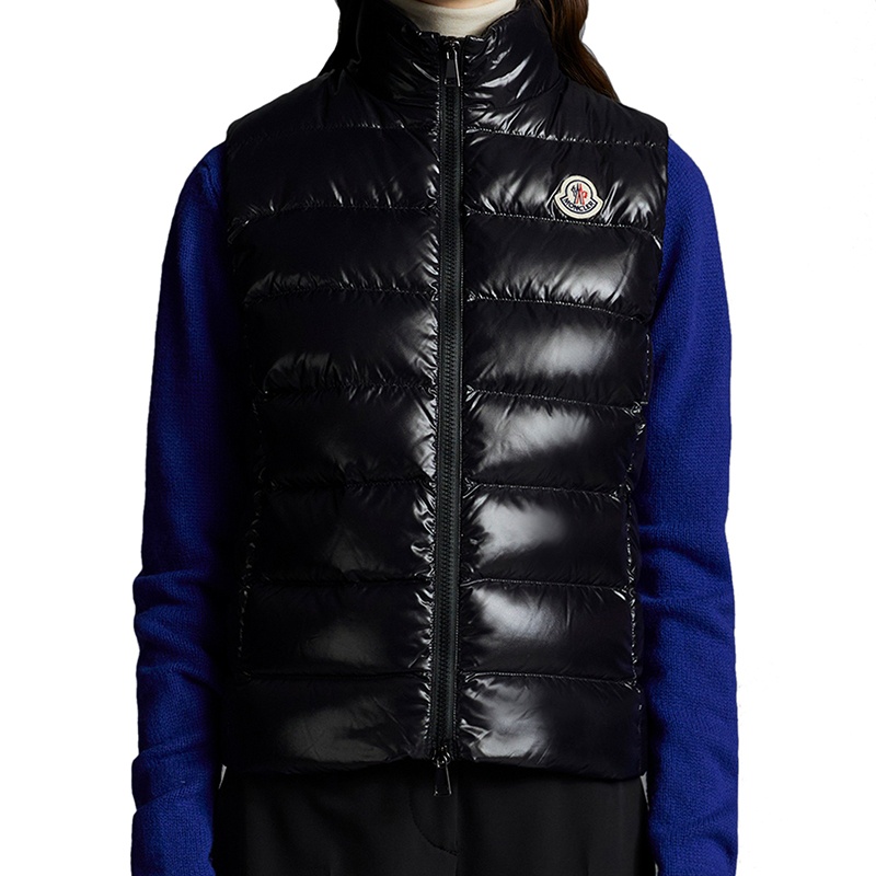 商品Moncler|Moncler/蒙克莱 22年秋冬新款 Ghany系列 黑色无袖羽绒服马甲H20931A5250068950999,价格¥5867,第5张图片详细描述