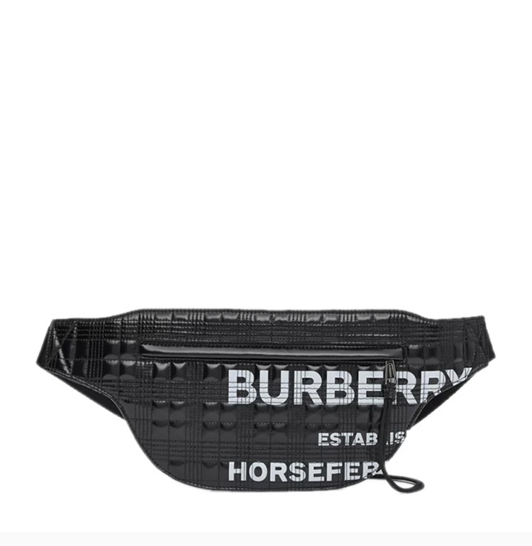 商品[国内直发] Burberry|Burberry 博柏利Horseferry 印花涂层帆布布鲁摩腰包 8028160,价格¥4082,第5张图片详细描述