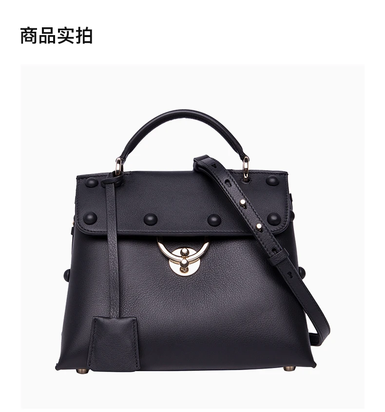 商品[国内直发] Salvatore Ferragamo|SALVATORE FERRAGAMO 黑色女士手提包 21-H593-706944,价格¥8852,第3张图片详细描述
