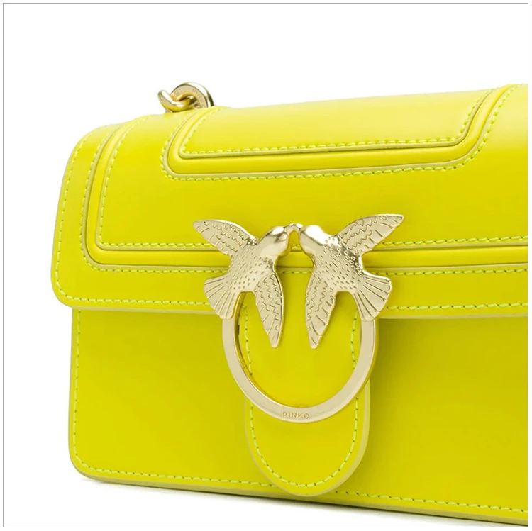 商品[国内直发] PINKO|Pinko 品高 女士迷你单肩包 1P21AF-Y5F1H72,价格¥878,第6张图片详细描述