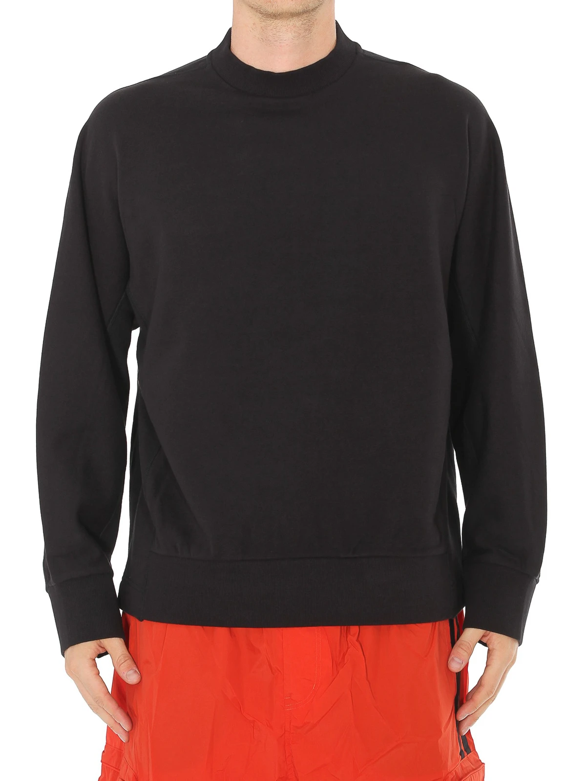 商品Y-3|Y-3 男士黑色棉质印花卫衣 FJ0425,价格¥942,第1张图片详细描述