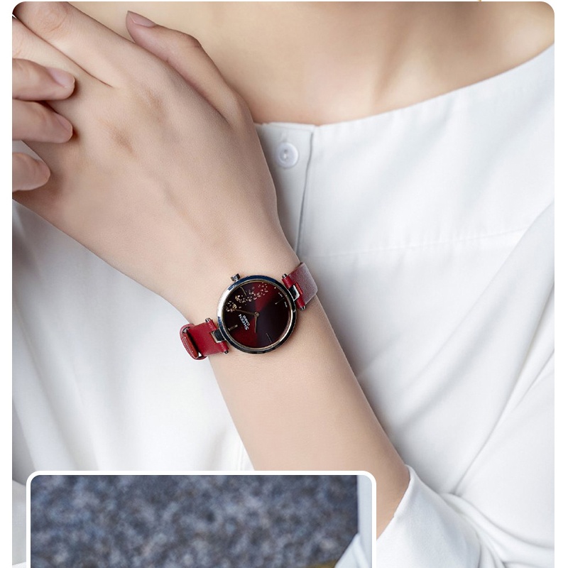 商品[国内直发] Casio|限量金箔主题薄表盘casio手表女,价格¥711,第4张图片详细描述