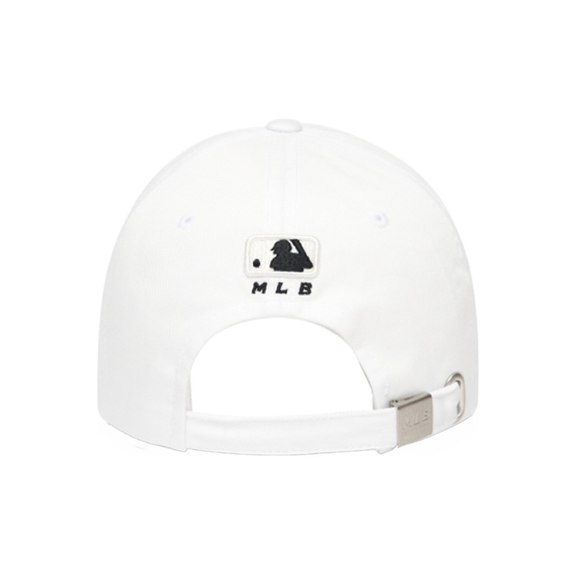 商品MLB|【享贝家】MLB 字母刺绣纯色棒球帽 男女同款 白色 3ACP770-1N-K0030-50WHS,价格¥173,第7张图片详细描述