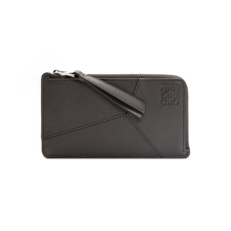 商品Loewe|罗意威 24新款Puzzle男士长款深灰色皮革硬币卡包,价格¥3347,第2张图片详细描述
