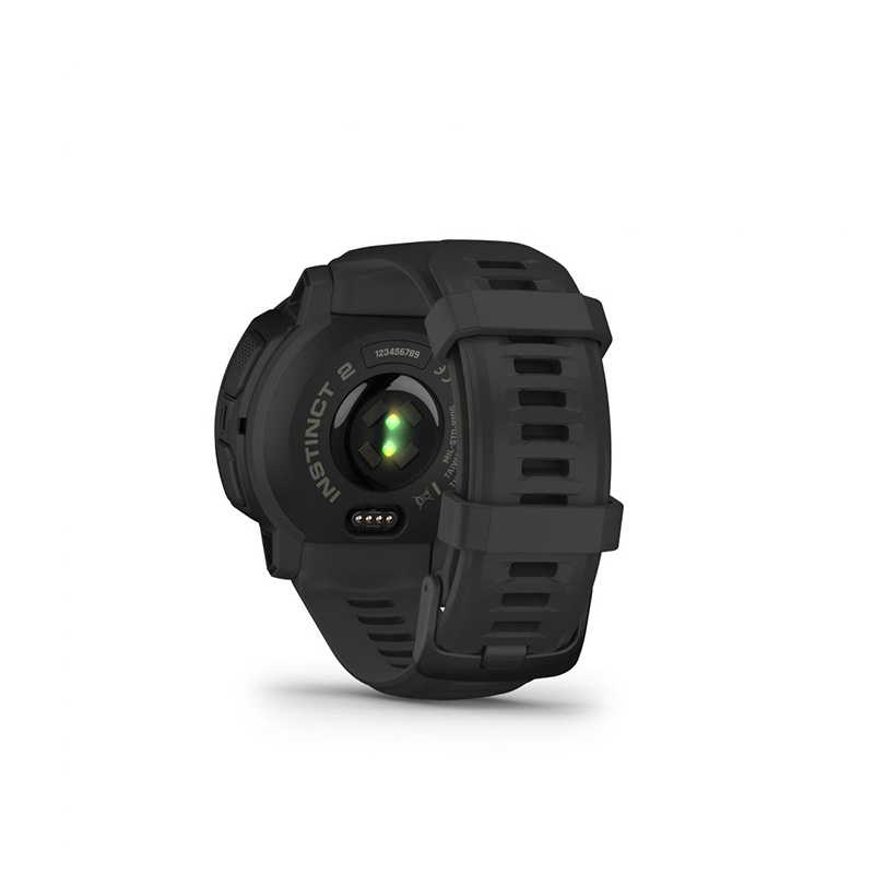 商品Garmin|GARMIN 男女同款黑色树脂表盘石英机芯硅胶表带智能手表45MM,价格¥2570,第3张图片详细描述