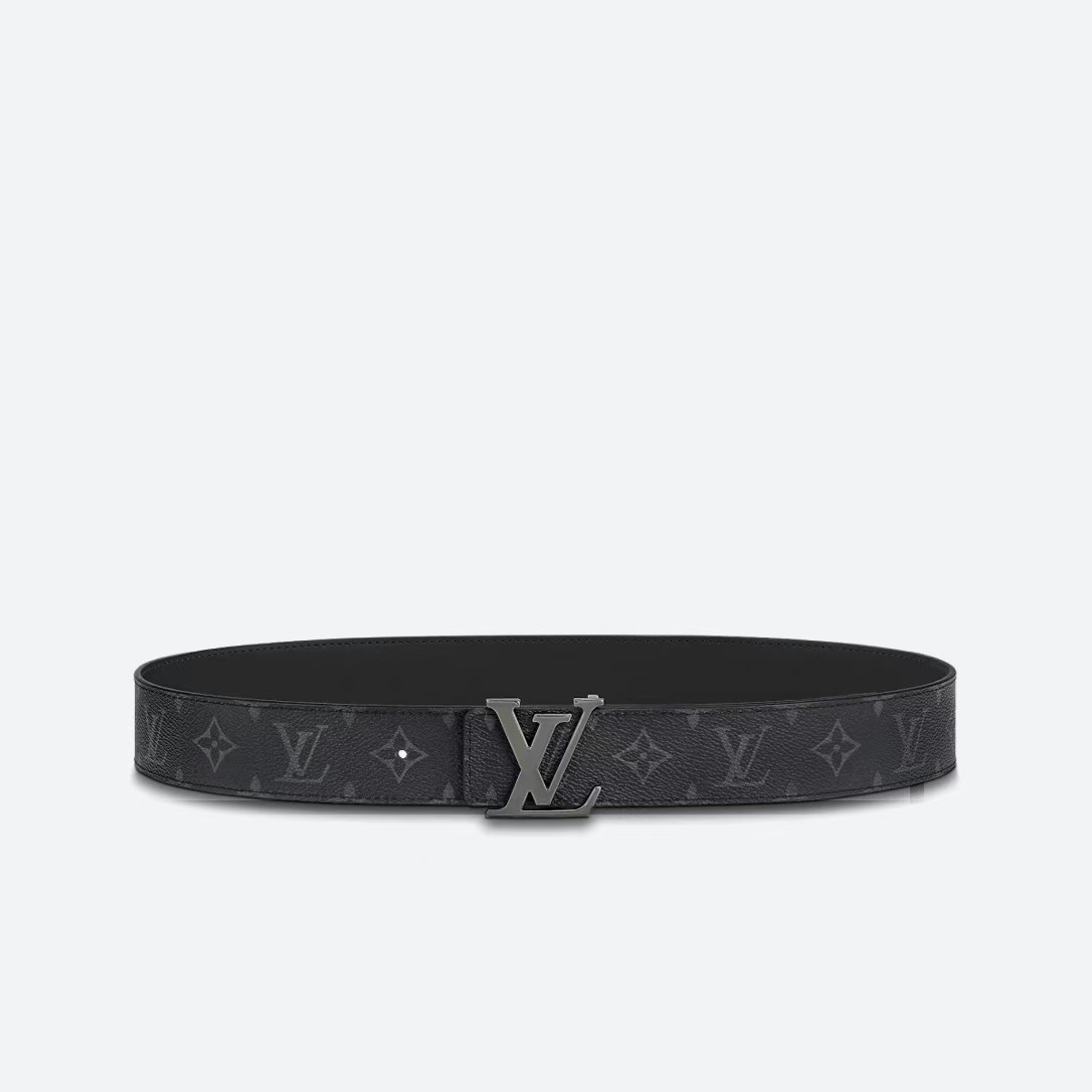 商品[国内直发] Louis Vuitton|LOUIS VUITTON LV双面平滑扣牛皮帆布腰带宽4cm,价格¥4419,第3张图片详细描述