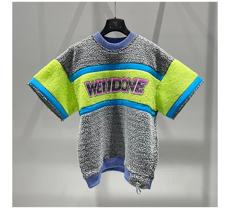 商品We11done|WE11DONE 绿色女士T恤 WD-TS1-21-524-U-NG,价格¥1126,第6张图片详细描述