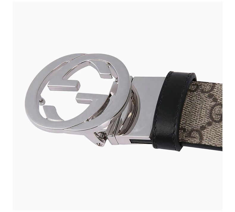 商品[国内直发] Gucci|GUCCI 浅棕色男士腰带 473030-KGDHN-9769,价格¥3489,第5张图片详细描述
