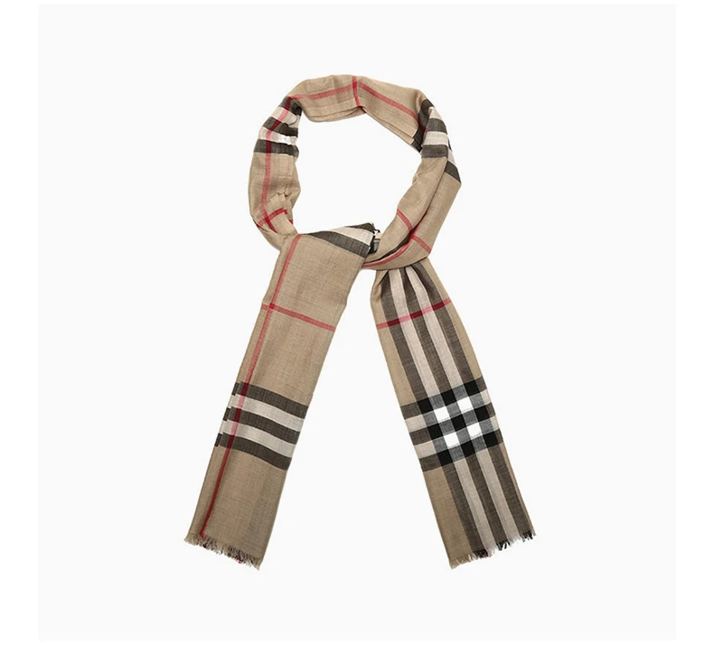 商品Burberry|BURBERRY 格纹女士围巾 8018468,价格¥2273,第4张图片详细描述