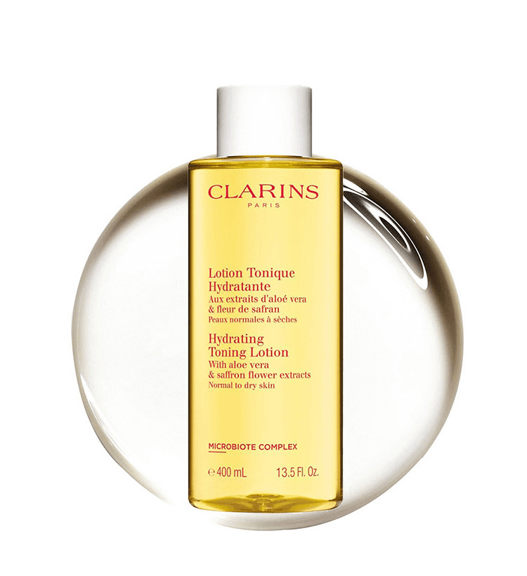 商品Clarins|Clarins娇韵诗新版黄水舒缓化妆水爽肤水温和补水200ml/400ml,价格¥180,第5张图片详细描述