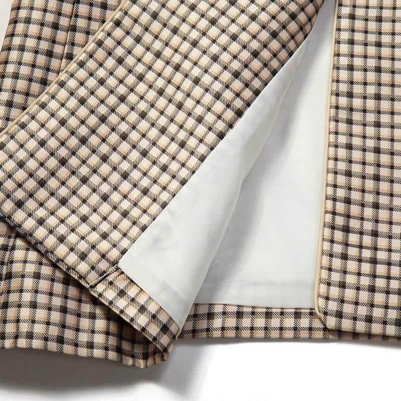 商品Sandro|SANDRO 女士格纹外套 R130125P-PLAID,价格¥423,第9张图片详细描述