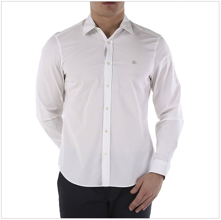 商品Burberry|Burberry 博柏利 修身经典白色衬衫 3773811,价格¥835,第36张图片详细描述