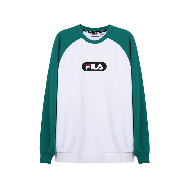 商品[国内直发] Fila|FILA 拼色男士卫衣/帽衫 687961-A731,价格¥322,第1张图片详细描述