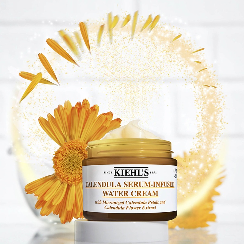 商品Kiehl's|科颜氏「爆水霜」金盏花精华水活面霜50-100ml,价格¥346,第5张图片详细描述