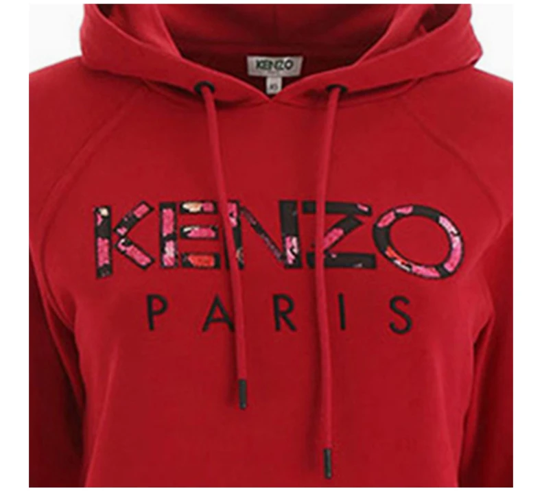 商品Kenzo|KENZO 红色女士卫衣/帽衫 F962SW760962-22,价格¥1405,第8张图片详细描述