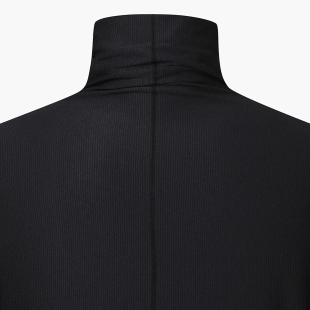 商品【预售商品15天发货】 DESCENTE|高球系列女性高领罗纹材质长袖T恤 DO32WFTL96-BLKG,价格¥893,第20张图片详细描述