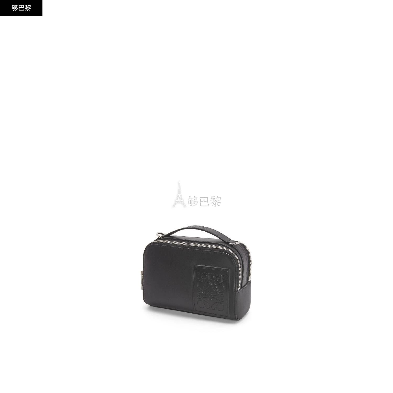 商品Loewe|【预售】 罗意威 25春夏 男士 收纳包 缎面牛皮革迷你相机斜挎包 C565R41X01-1100 ,价格¥8839,第6张图片详细描述