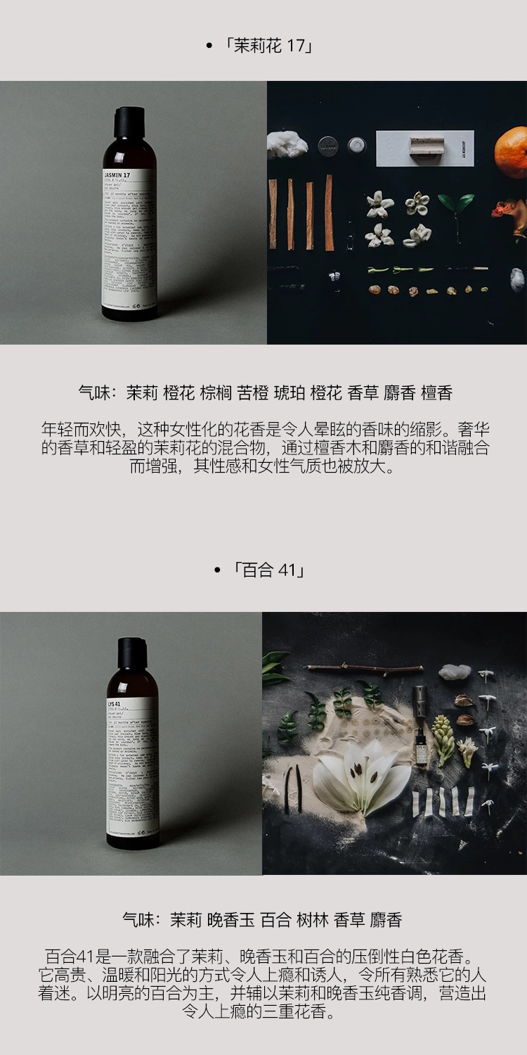 商品Le Labo|LE LABO香水实验室 经典系列啫喱沐浴露237ml 温和留香持久,价格¥451,第6张图片详细描述