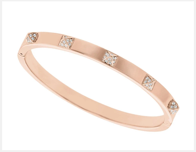 商品Swarovski|Swarovski 施华洛世奇 玫瑰金色手镯女PVD密镶内缀有小巧精致的女士手镯 5098368,价格¥856,第17张图片详细描述
