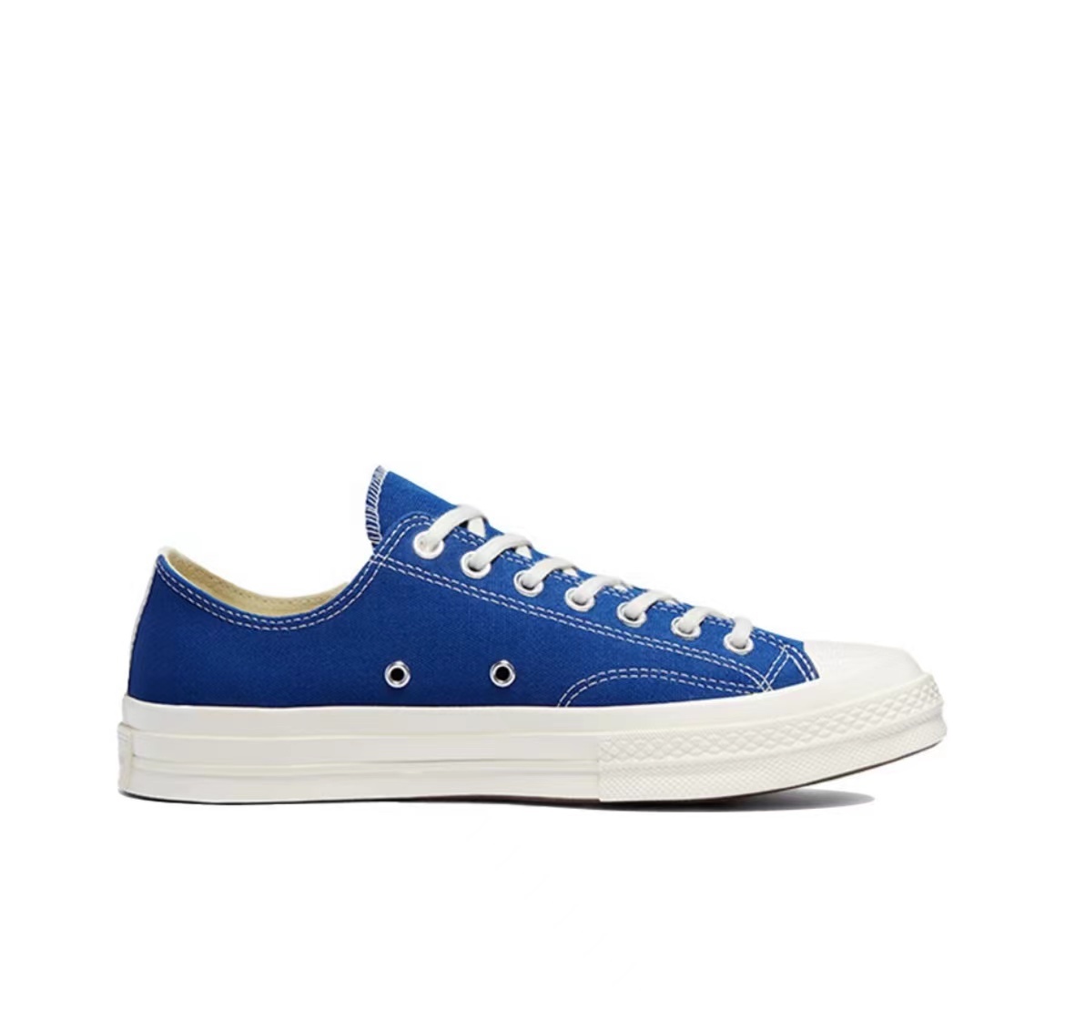 商品Comme des Garcons|川�久保玲 低帮休闲帆布 鞋 男女同款 蓝黑P1K121（澳门仓发货）,价格¥1403,第7张图片详细描述