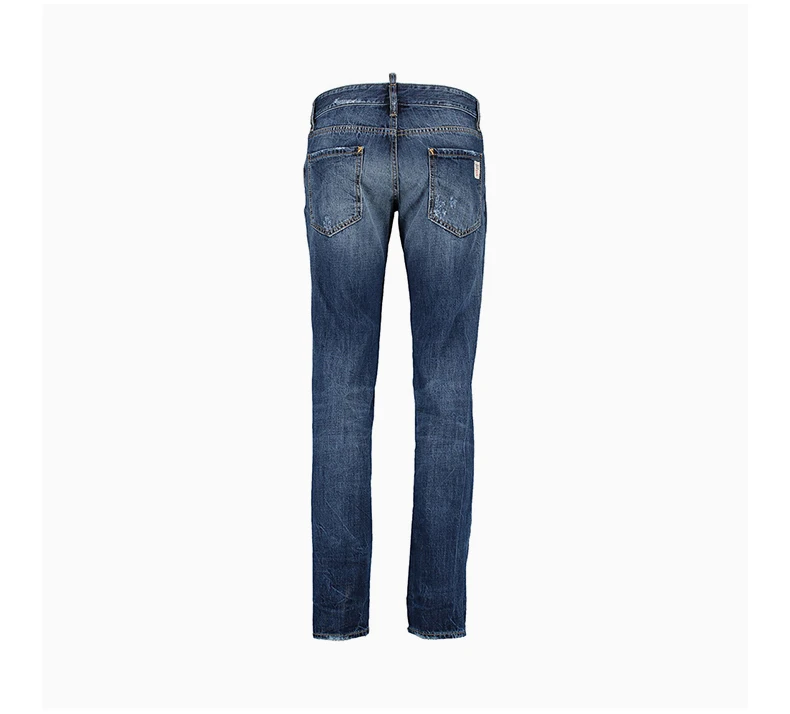 商品DSQUARED2|DSQUARED2 蓝色男士牛仔裤 S74LA0659-S30281-470,价格¥1262,第5张图片详细描述