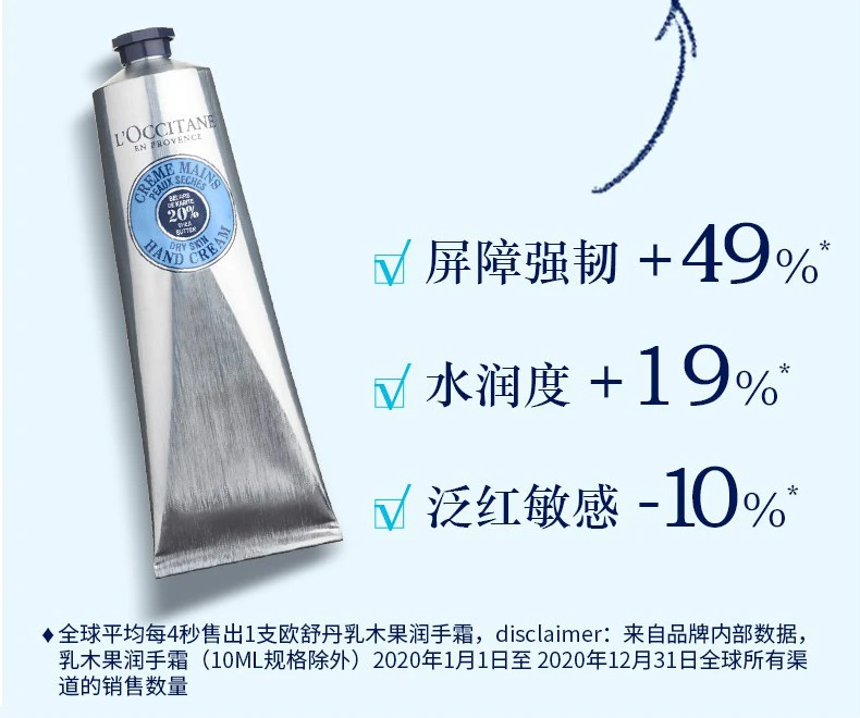 商品L'Occitane|【包邮装】L'OCCITANE 欧舒丹 乳木果护手霜150ML,价格¥200,第7张图片详细描述