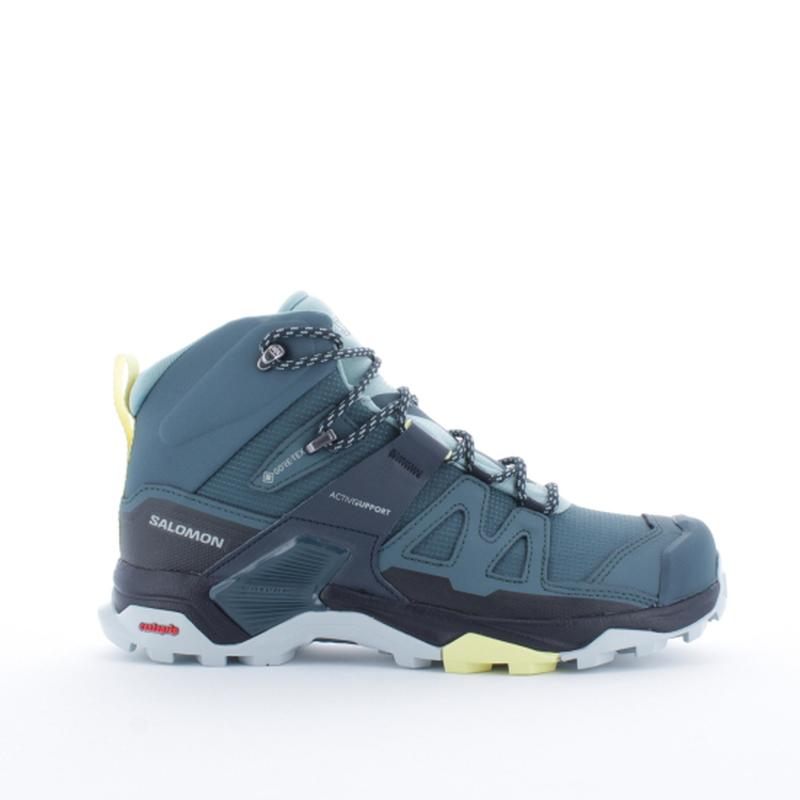 商品Salomon|Salomon萨洛蒙 X ULTRA 4 MID GTX女士绿色防水户外鞋,价格¥1295,第2张图片详细描述