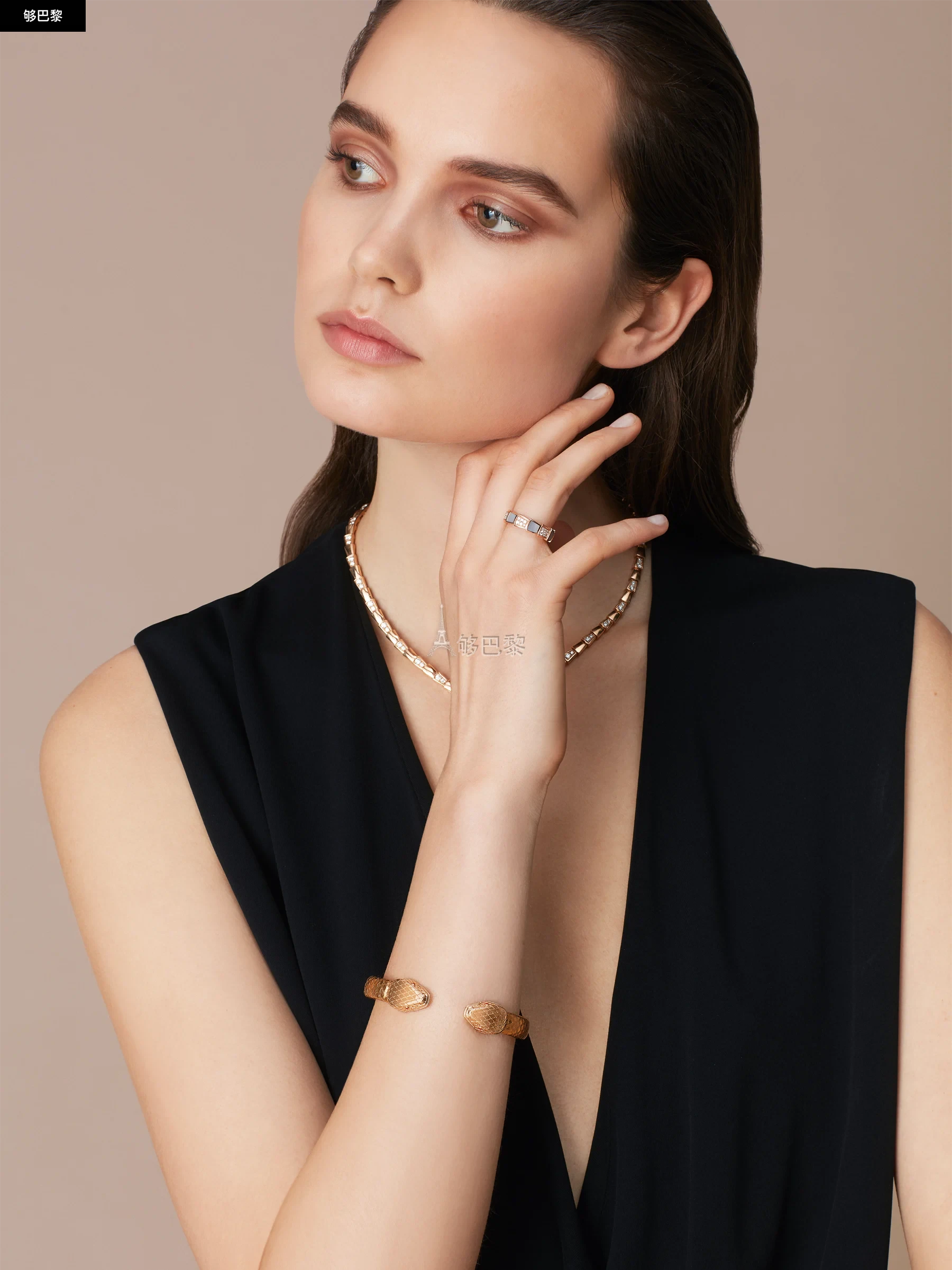 商品BVLGARI|【预售】 宝格丽 25秋冬 女士 手链 SERPENTI FOREVER BRACELET EN CUIR 291106 ,价格¥5072,第4张图片详细描述