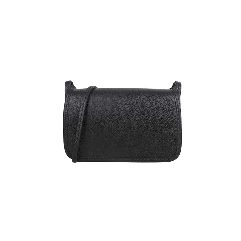 商品[国内直发] Longchamp|珑骧斜挎包LONGCHAMP 奢侈品 女士Le Foulonne系列牛皮单肩斜挎包黑色小号 10133 021 001,价格¥1766,第9张图片详细描述