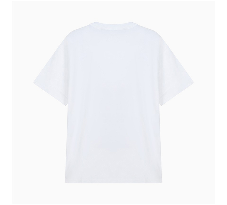 商品[国内直发] Moschino|MOSCHINO 女白色女士T恤 DV0703-0440-1001,价格¥1464,第5张图片详细描述