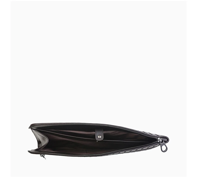 商品[国内直发] Bottega Veneta|Bottega Veneta 葆蝶家 男士深棕色牛皮手拿包 406021-V4651-2006,价格¥10361,第5张图片详细描述